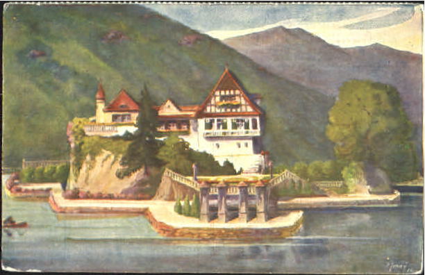 10575338 Vitznau Vitznau Schloss Hohenfels KuenstlerJenny x 1917