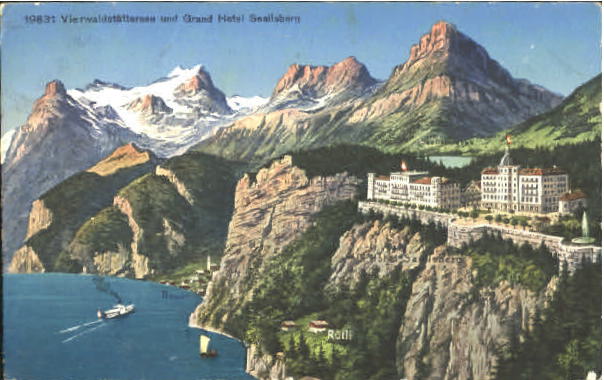 10575419 Seelisberg UR Seelisberg Grand Hotel x 1935