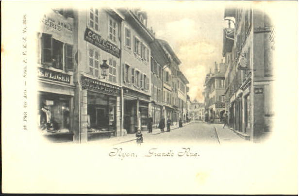 10575474 Nyon VD Nyon  ungelaufen ca. 1900