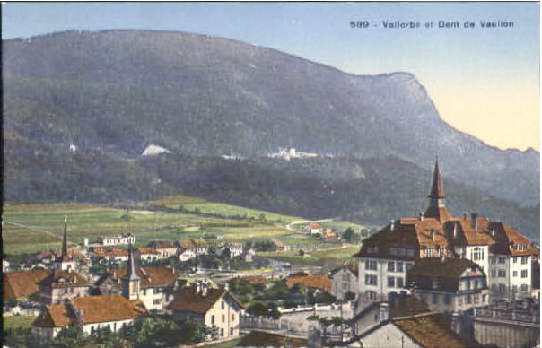 10575482 Vallorbe Vallorbe  ungelaufen ca. 1920