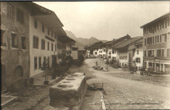 10575522 Gruyeres FR Gruyeres  ungelaufen ca. 1930