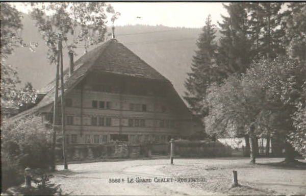 10575530 Rossiniere Rossiniere  ungelaufen ca. 1930