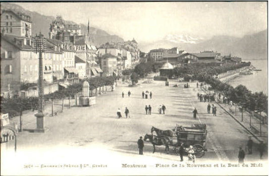 10575541 Montreux VD Montreux  ungelaufen ca. 1910