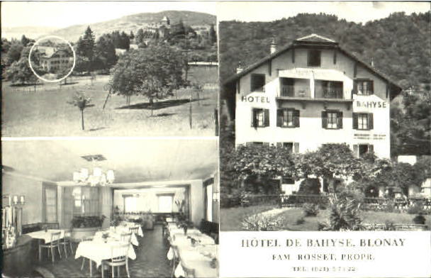 10575592 Blonay Blonay Hotel De Bahyse ungelaufen ca. 1955