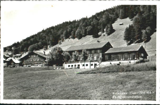 10575661 Wildhaus SG Wildhaus Zwingliheimstaetten x 1934