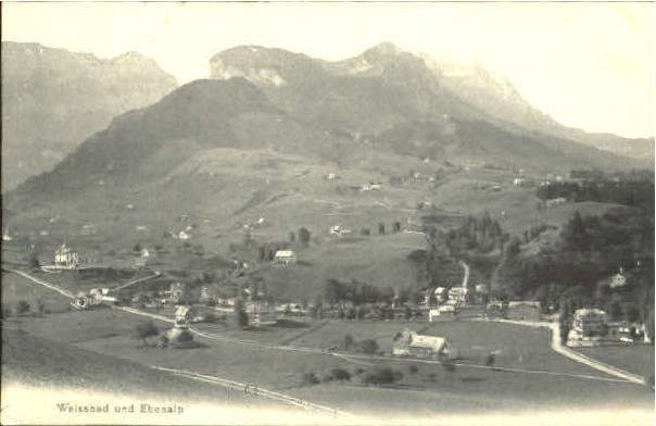 10575681 Weissbad Weissbad Ebenalp ungelaufen ca. 1910