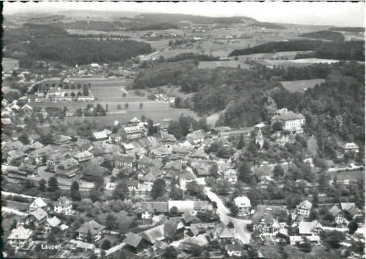 10575800 Laupen BE Fliegeraufnahme ungelaufen ca. 1965