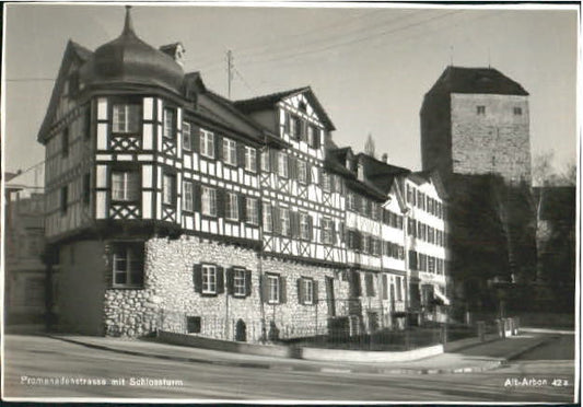 10575859 Arbon  TG Arbon Promenadenstrasse Schlossturm x 1943