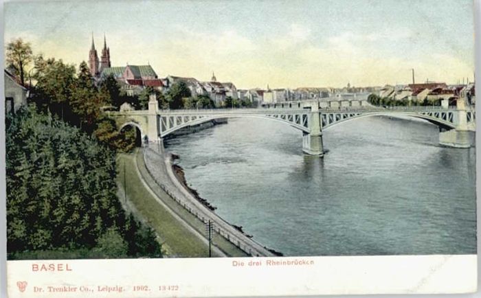 10543173 Basel BS Basel Rheinbruecke * Basel BS