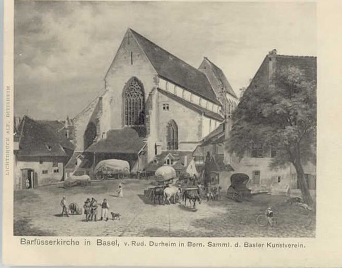 10543180 Basel BS Basel Barfuesser Kirche  * Basel BS