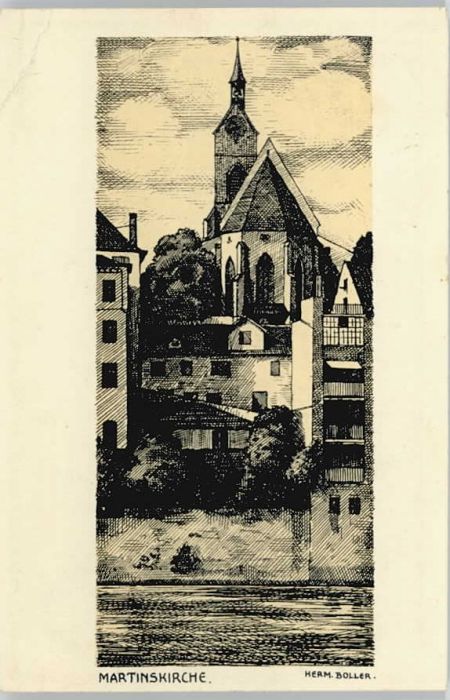 10543325 Basel BS Basel Martins Kirche  x Basel BS