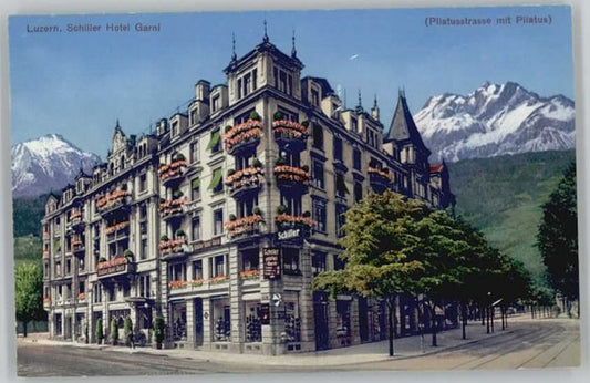 10543562 Luzern LU Luzern Schiller Hotel  * Luzern