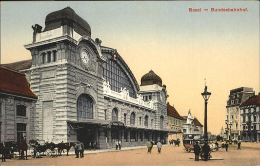 11026932 Basel BS Bundesbahnhof Kutsche