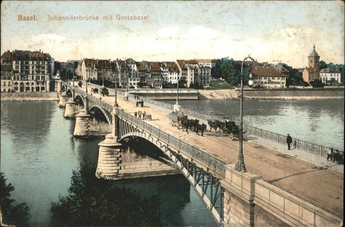 11027023 Basel BS Johanniterbruecke Grossbasel Kutsche