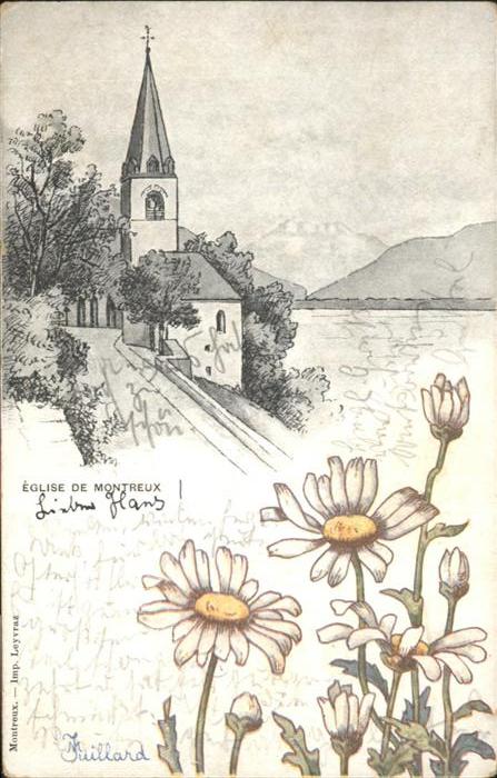 11027232 Montreux VD Eglise Blume