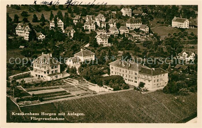 13299401 Horgen ZH Krankenhaus Horgen Fliegeraufnahme Horgen ZH