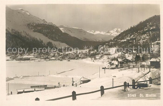 13299413 St Moritz GR Panorama St Moritz GR