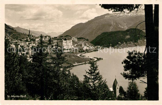 13299414 St Moritz Dorf GR Panorama St Moritz Dorf GR