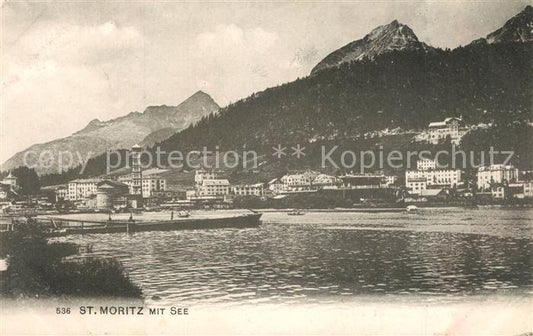 13299420 St Moritz GR avec Lac St Moritz GR