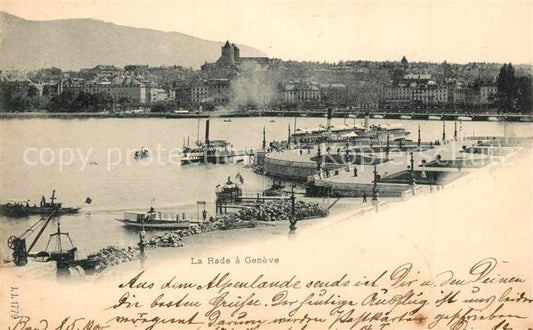 13308387 Geneve GE La Rade Lac Léman Lac Léman Geneve GE