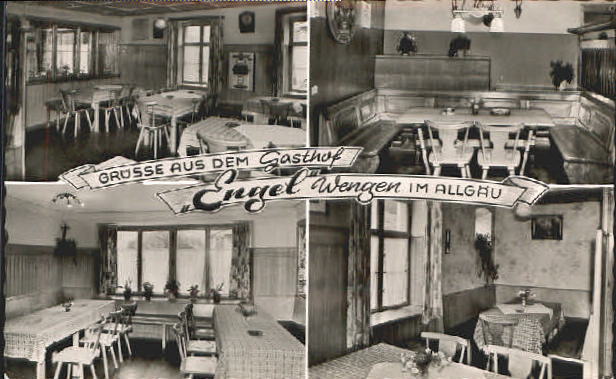 10368555 Wengen  BE Wengen Allgaeu Gasthof Engel 1960