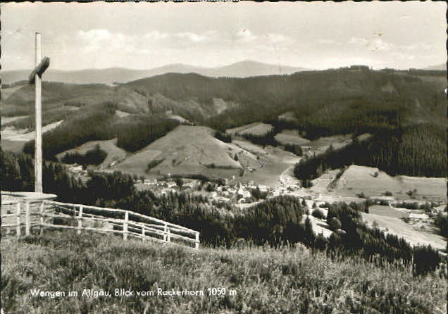 10368819 Wengen  BE Wengen Allgaeu  Rackerhorn 1962