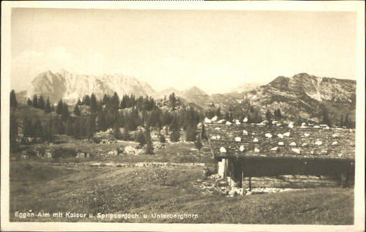 10375841 Eggen Eggen - Alm Kaiser Spripsenjoch Unterberghorn   Eggen