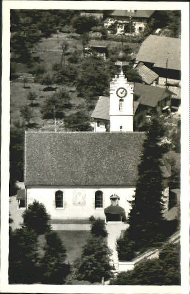 10576049 Lotzwil Lotzwil BE Fliegeraufnahme Kirche