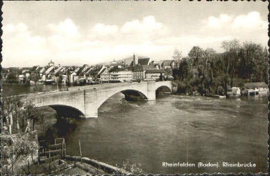 10576112 Rheinfelden AG Rheinfelden Baden Rheinbruecke