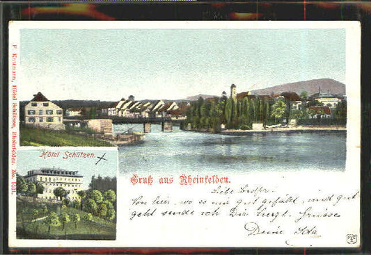 10576121 Rheinfelden AG Rheinfelden Hotel x 1903