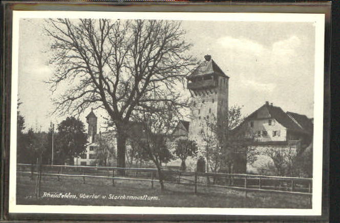 10576143 Rheinfelden AG Rheinfelden Obertor Storchennestturm