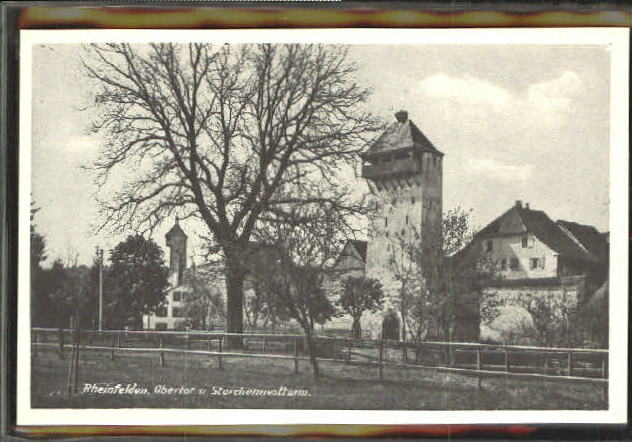 10576146 Rheinfelden AG Rheinfelden Obertor Storchennestturm