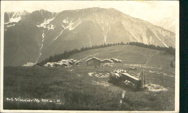 10576166 Davos GR Wiesener Alp  x 1935