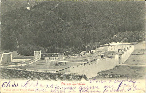 10576172 St Luzisteig Festung Luziensteig Feldpost x 1902