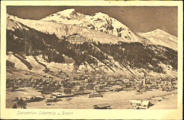 10576202 Davos GR Davos Sanatorium x 1918