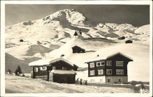 10576232 Arosa GR Arosa Weisshorn Kirche x 1935