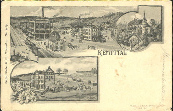 10576254 Kempttal ZH Kuenstlerkarte Ad. Schmid x 1906