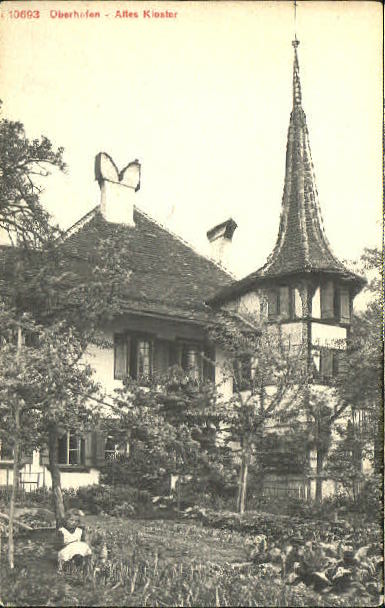 10576334 Oberhofen Thunersee Oberhofen Kloster ungelaufen ca. 1910