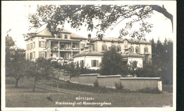 10576342 Rueti ZH Rueti Krankenasyl  x 1921