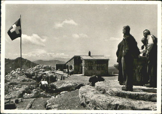 10576476 Weisshorn Kulmhuette Weisshorn Kulmhuette  x 1947