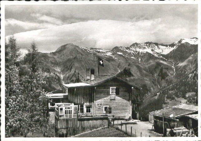 10576491 Tschiertschen Tschiertschen Skihaus Furklis x 1955