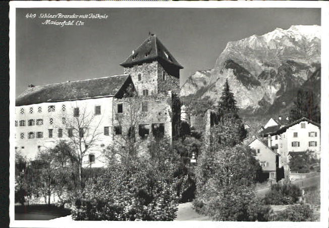 10576540 Maienfeld Maienfeld Schloss Brandis x 1963