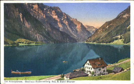 10576636 Kloentalersee Kloentalersee Gasthaus x 1958