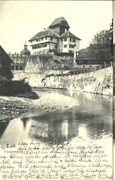 10576658 Frauenfeld Frauenfeld Schloss Feldpost x 1904