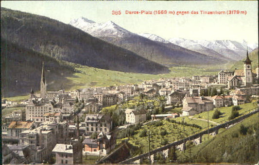 10576744 Davos GR Davos Platz ungelaufen ca. 1910