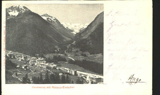 10576827 Pontresina Pontresina Rosegg-Gletscher x 1905