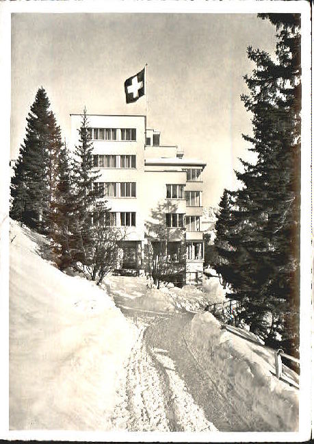 10576917 Arosa GR Arosa Hotel Hohenfels x 1954