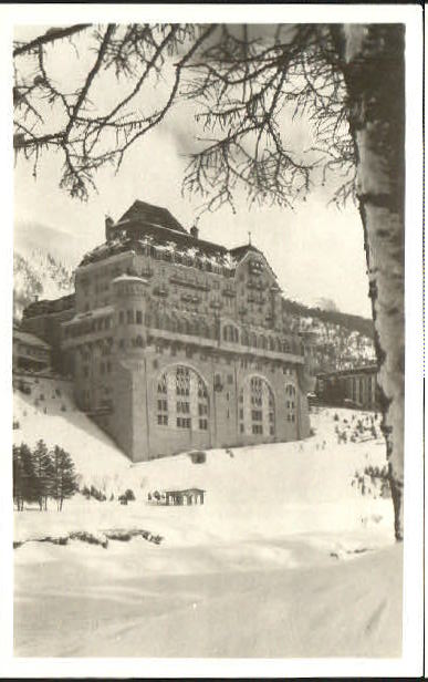 10577001 Pontresina Pontresina Schloss Hotel x 1930