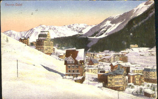 10577087 Davos GR Davos Dorf x 1925