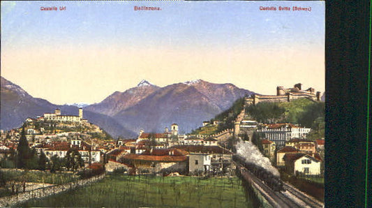 10577412 Bellinzona Bellinzona  ungelaufen ca. 1920